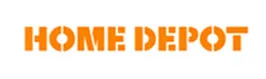 Home Depot logo.